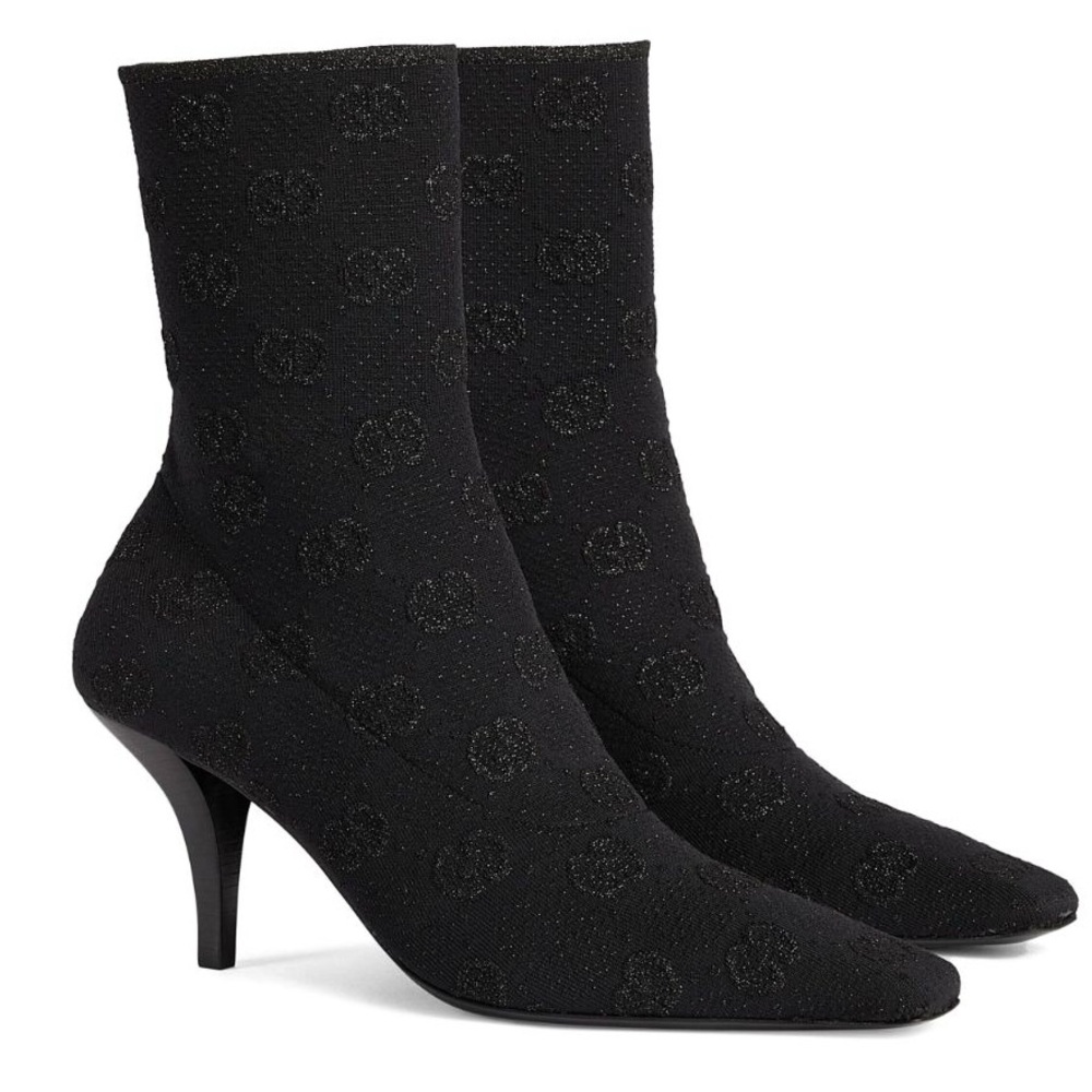 ❤️❤️ Gucci
Interlocking-G  knitted ankle boots❤️❤️